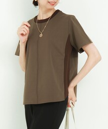 MICO COULIER | ジャージーピンタックプルオーバー(Tシャツ/カットソー)