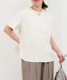 MICO COULIER | ジャージーピンタックプルオーバー(Tシャツ/カットソー)