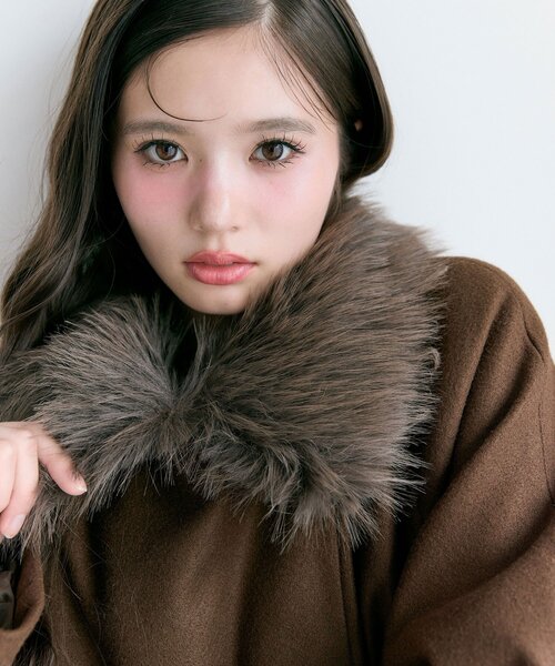 OLIVE des OLIVE（オリーブデオリーブ）の「ファーティペットミドル丈