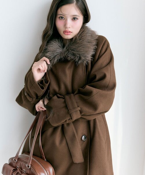 OLIVE des OLIVE（オリーブデオリーブ）の「ファーティペットミドル丈