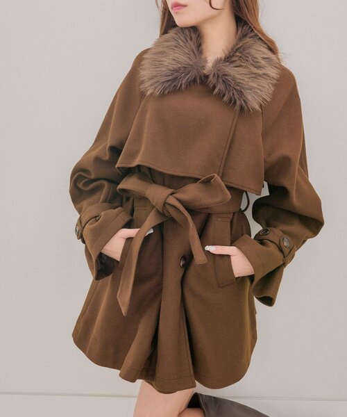 OLIVE des OLIVE（オリーブデオリーブ）の「ファーティペットミドル丈