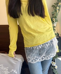 Miniministore（ミニミニストア）の「シアーラップスカート レースヒップカバー（スカート）」