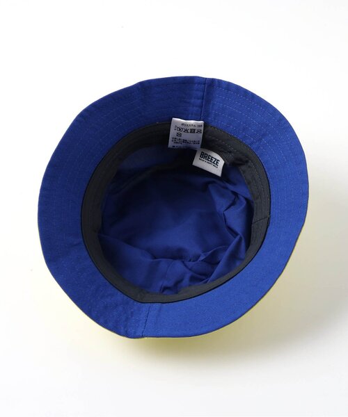 BREEZE（ブリーズ）の「one by more サガラシシュウハット（ハット・キッズ・ネイビー/ライム・52/54/56）」の10枚目の写真