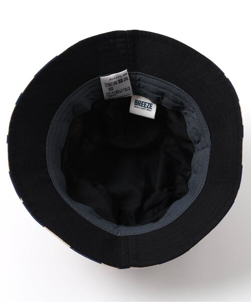 BREEZE（ブリーズ）の「one by more サガラシシュウハット（ハット・キッズ・ネイビー/ライム・52/54/56）」の18枚目の写真