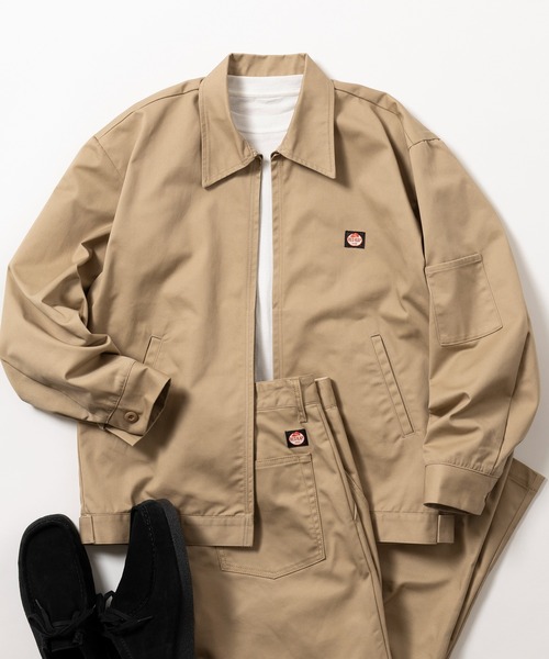 RED KAP(レッドキャップ)の「【RED KAP】限定商品 JT22別注 TWILL ZIP WORK JACKET ツイルワーク ジップジャケット セットアップジャケット スウィングトップ(ブルゾン・メンズ・ブラック/ベージュ・LL/L/M/S)」の15枚目の写真