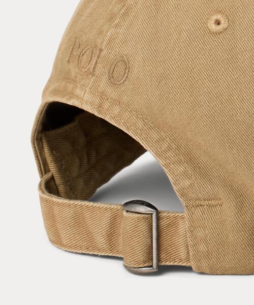 ガーメントダイド ツイル ボール キャップ（キャップ）｜POLO RALPH
