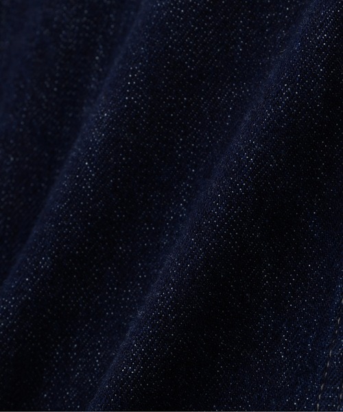 美品　MHL. CANTON デニムジャケット　ブルゾン　ネイビー　濃紺 CANTON DENIM | MARGARET HOWELL（マーガレット・ハウエル