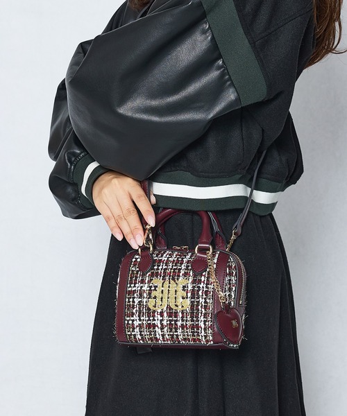 セール】【jouetie/ジュエティ】ハートチャーム付 JJツィード