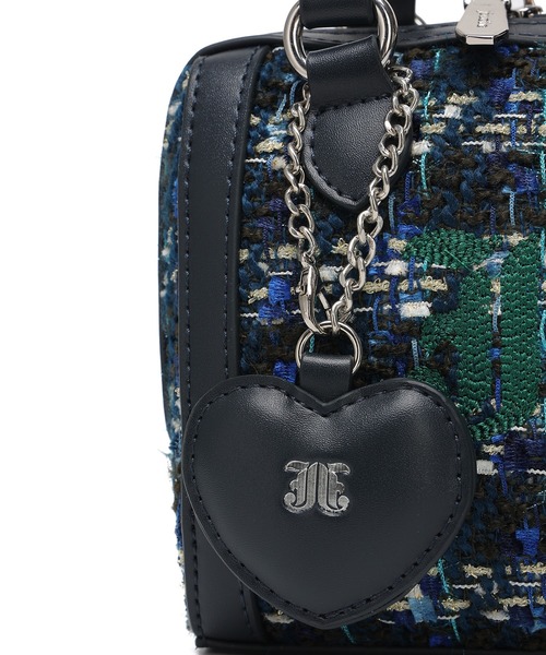 jouetie(ジュエティ)の「【jouetie/ジュエティ】ハートチャーム付 JJツィード ミニボストンバッグ(ボストンバッグ・レディース・ピンク/ブルー/ブラック/ワインレッド・FREE)」の17枚目の写真