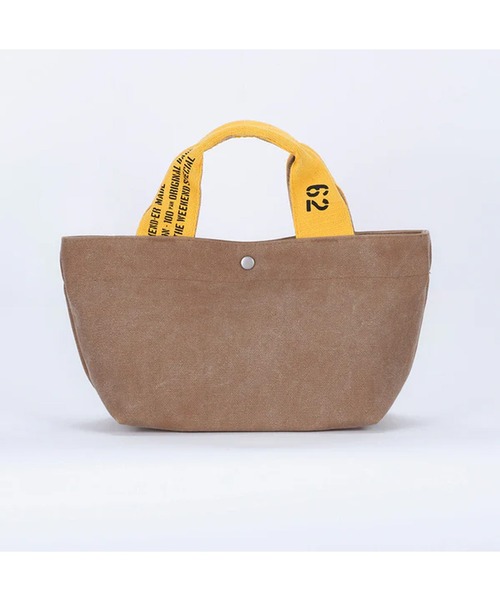WEEKEND(ER)（ウィークエンダー）の「【WEEKEND(ER)】FADE CANVAS DRIVE TOTE（トートバッグ・メンズ・ネイビー/ブラウン/ナチュラル/ブラック・FREE）」の3枚目の写真