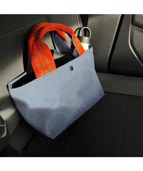 WEEKEND(ER)（ウィークエンダー）の「【WEEKEND(ER)】FADE CANVAS DRIVE TOTE（トートバッグ・メンズ・ネイビー/ブラウン/ナチュラル/ブラック・FREE）」の15枚目の写真