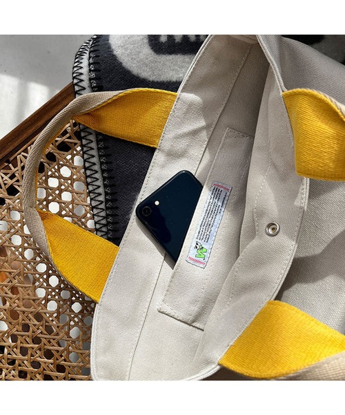 WEEKEND(ER)（ウィークエンダー）の「【WEEKEND(ER)】FADE CANVAS DRIVE TOTE（トートバッグ・メンズ・ネイビー/ブラウン/ナチュラル/ブラック・FREE）」の17枚目の写真