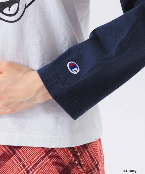 別注】Champion / ミッキーマウス / フットボール Tシャツ（Tシャツ