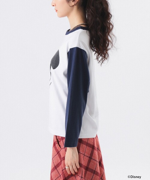 別注】Champion / ミッキーマウス / フットボール Tシャツ（Tシャツ