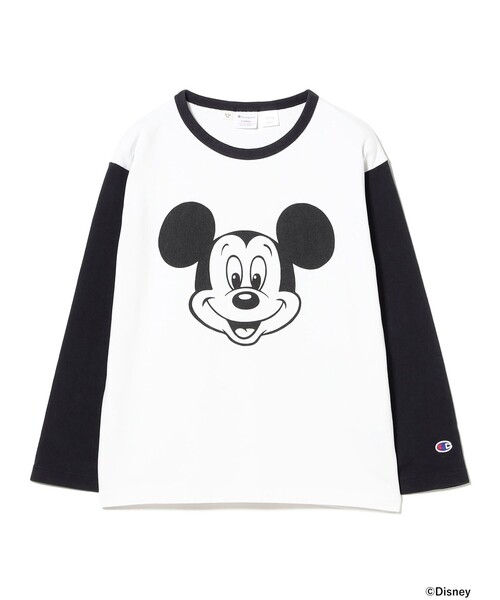 新品未使用 BOY別注 Champion ミッキーマウス フットボールＴ セール】【別注】Champion / ミッキーマウス / フットボール Tシャツ