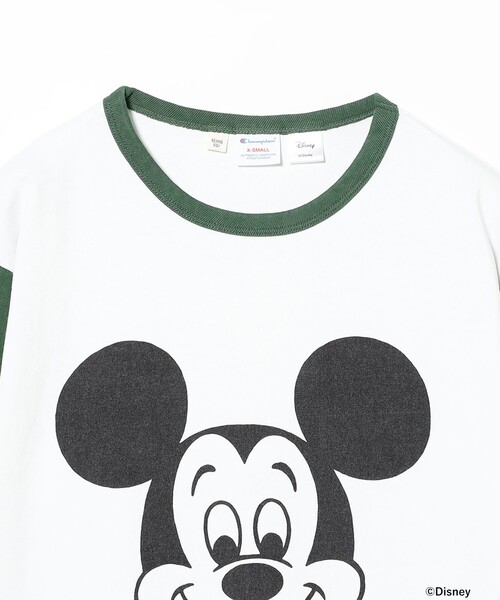 別注】Champion / ミッキーマウス / フットボール Tシャツ（Tシャツ