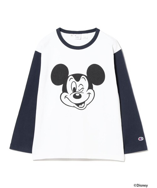 別注】Champion / ミッキーマウス / フットボール Tシャツ（Tシャツ