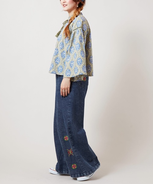 チャイハネ（チャイハネ）の「【チャイハネ】アログレトップス（その他トップス・レディース・ホワイト/ネイビー/カーキ/オレンジ/レッド/ターコイズブルー・FREE）」の16枚目の写真