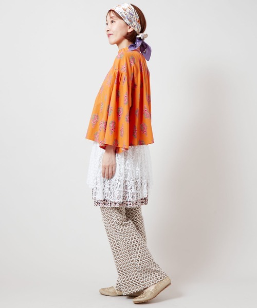 チャイハネ（チャイハネ）の「【チャイハネ】アログレトップス（その他トップス・レディース・ホワイト/ネイビー/カーキ/オレンジ/レッド/ターコイズブルー・FREE）」の21枚目の写真