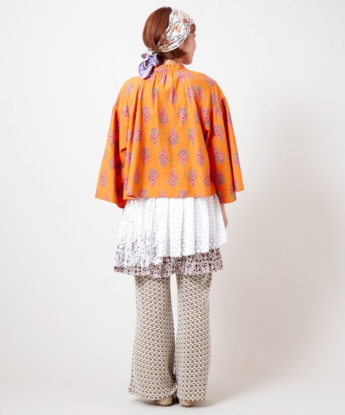 チャイハネ（チャイハネ）の「【チャイハネ】アログレトップス（その他トップス・レディース・ホワイト/ネイビー/カーキ/オレンジ/レッド/ターコイズブルー・FREE）」の15枚目の写真