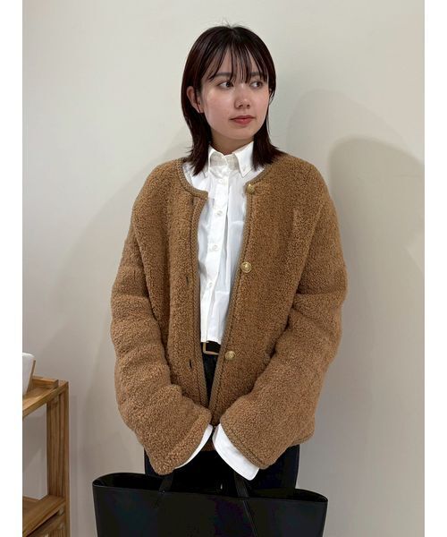 専用♥１枚限定♥みかん♥超もちぷに⭐キルトニット×ボア☆特大ブランケット❤ ADRER セーター ニット Premium Fuwamochi Knit / 極上ふわもちニット