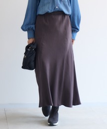 【新品タグ付き】KATHARINE ROSS　スカート　ウエストゴム　Mサイズ KATHARINE ROSS】エッチングプリントスカート（スカート