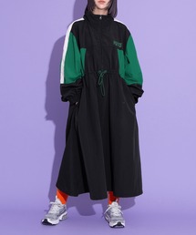 PUNYUS | 切り替えナイロンワンピース(ワンピース)