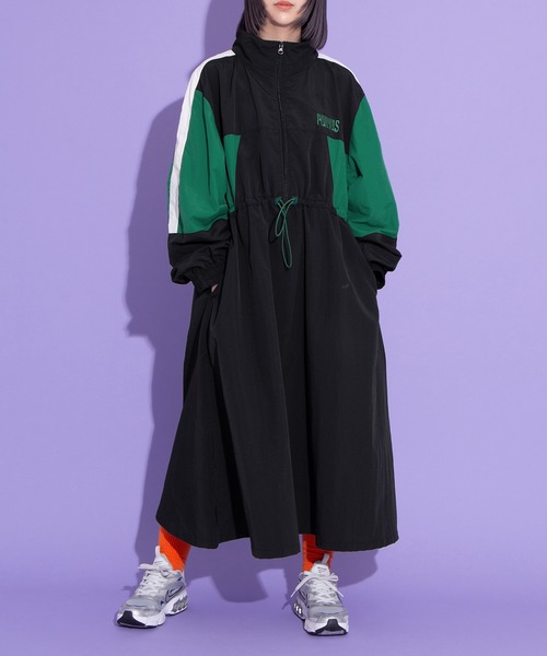 切り替えナイロンワンピース（ワンピース）｜PUNYUS（プニュズ）の