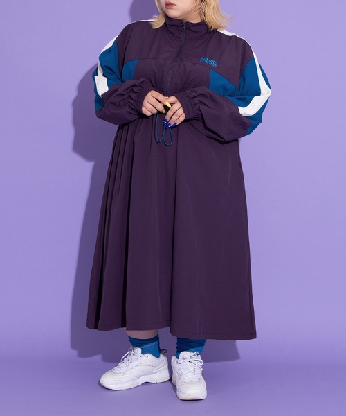 切り替えナイロンワンピース（ワンピース）｜PUNYUS（プニュズ）の