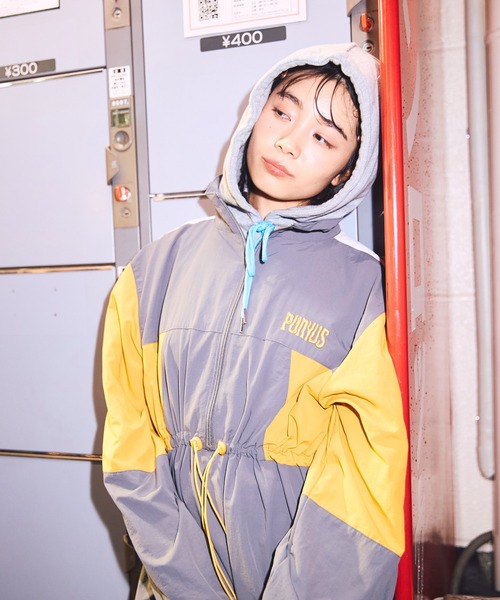 切り替えナイロンワンピース（ワンピース）｜PUNYUS（プニュズ）の