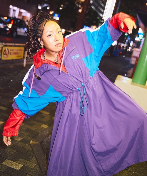 切り替えナイロンワンピース（ワンピース）｜PUNYUS（プニュズ）の