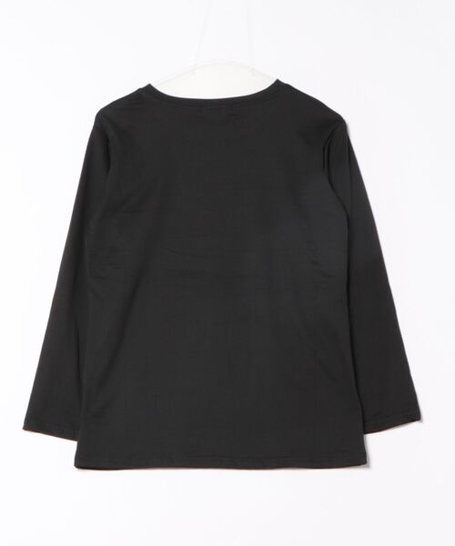 urge:(アージコロン )の「【URGE:】シンプル 長袖 Tシャツ カットソー(Tシャツ/カットソー・レディース・ブラック/ホワイト・MEDIUM/LARGE/X-LARGE)」の3枚目の写真