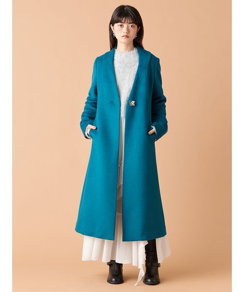 LILY BROWN（リリーブラウン）の「ラメシャギーニットプルオーバー（ニット/セーター・レディース・ミント/グレー/クリーム/ピンク・F）」の8枚目の写真