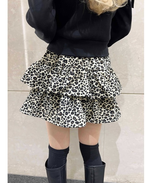 PHILLY（フィリー）の「レオパードミニティアードスカート（スカート・レディース・ブラウン/ベージュ・FREE）」の16枚目の写真