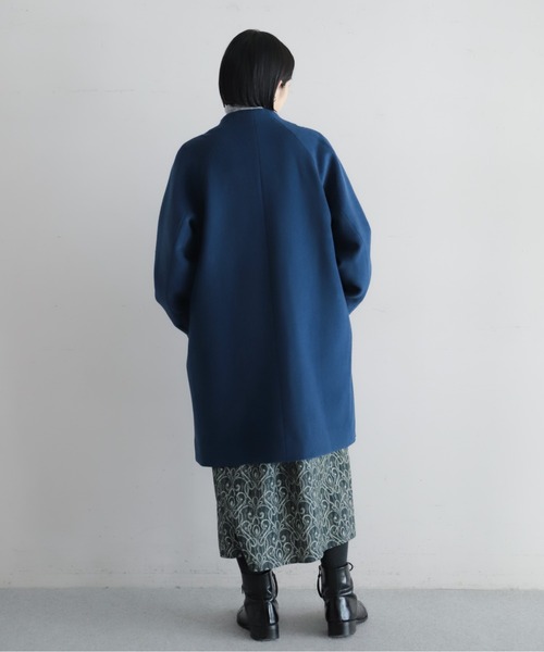ウールシャギー ボトルネックコート | NOMBRE IMPAIR