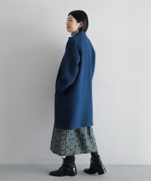 ウールシャギー ボトルネックコート | NOMBRE IMPAIR