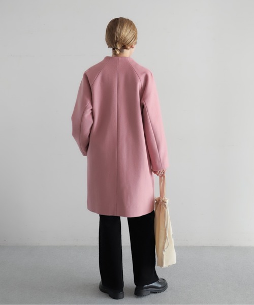 ウールシャギー ボトルネックコート（その他アウター）｜NOMBRE IMPAIR
