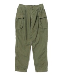 sage de cret（サージュデクレ）の「sage de cret / Cotton Linen バックサテン ペグトップ ワンタックカーゴパンツ（カーゴパンツ・メンズ）」