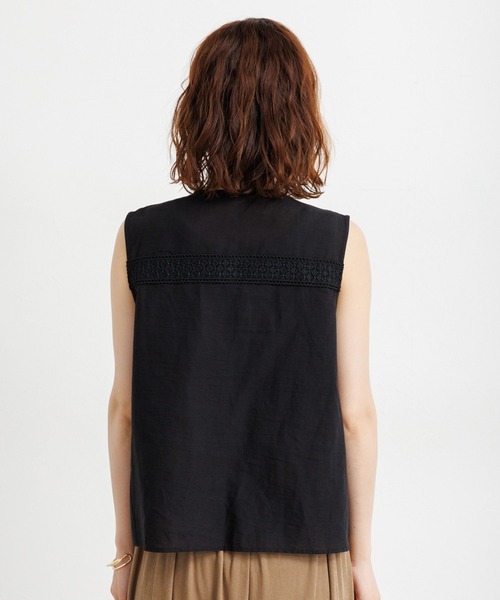studio CLIP（スタディオクリップ）の「刺繍レースジレ（ベスト・レディース・ブラック/オフホワイト・FREE）」の18枚目の写真