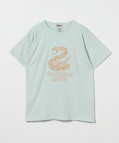 BOW WOW(バウワウ)の「<BOWWOW>SNAKEMAN JONES 8812 Tシャツ(Tシャツ/カットソー・メンズ・ライトブルー・XL)」の1枚目の写真