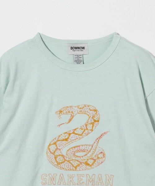BOW WOW(バウワウ)の「<BOWWOW>SNAKEMAN JONES 8812 Tシャツ(Tシャツ/カットソー・メンズ・ライトブルー・XL)」の3枚目の写真
