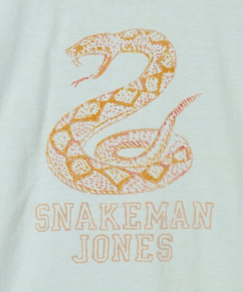 BOW WOW(バウワウ)の「<BOWWOW>SNAKEMAN JONES 8812 Tシャツ(Tシャツ/カットソー・メンズ・ライトブルー・XL)」の6枚目の写真