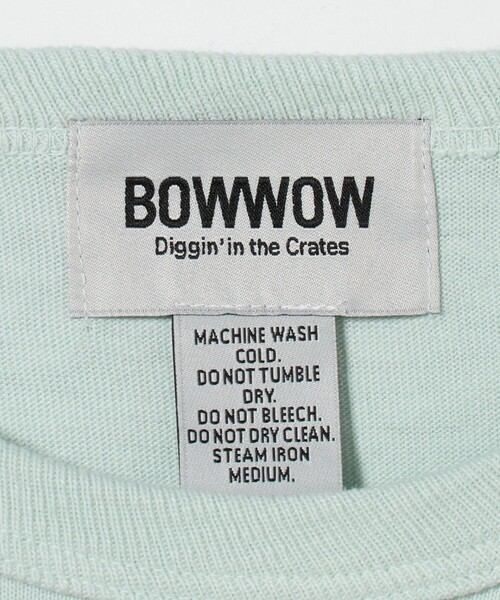 BOW WOW(バウワウ)の「<BOWWOW>SNAKEMAN JONES 8812 Tシャツ(Tシャツ/カットソー・メンズ・ライトブルー・XL)」の8枚目の写真