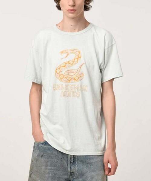 BOW WOW(バウワウ)の「<BOWWOW>SNAKEMAN JONES 8812 Tシャツ(Tシャツ/カットソー・メンズ・ライトブルー・XL)」の10枚目の写真