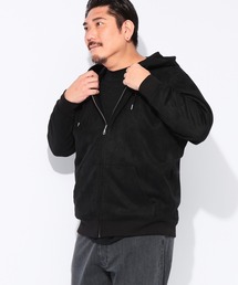 B&T CLUB（ビーティークラブ）の「B＆T CLUB (ビーアンドティークラブ) ふわかる ブラッシュドスウェット フルジップ パーカー（パーカー・メンズ）」