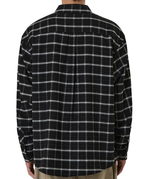 OY(オーワイ)の「『OY/オーワイ』HEAVY CHECK SHIRT/ヘビー チェックシャツ(シャツ/ブラウス・レディース・ブラック/グレー・M/L)」の5枚目の写真
