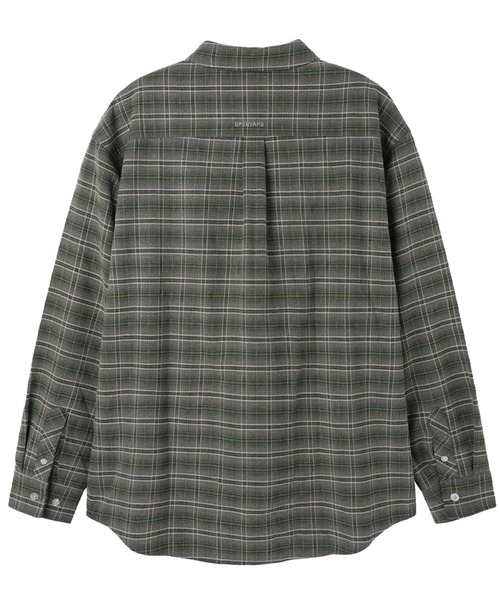 OY(オーワイ)の「『OY/オーワイ』HEAVY CHECK SHIRT/ヘビー チェックシャツ(シャツ/ブラウス・レディース・ブラック/グレー・M/L)」の17枚目の写真