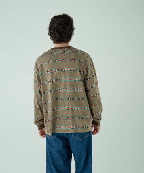 PENDLETON(ペンドルトン)の「ジャガード LS ティ(Tシャツ/カットソー・メンズ・チャコール/グレー系その他2・X-LARGE/LARGE/MEDIUM/SMALL)」の2枚目の写真