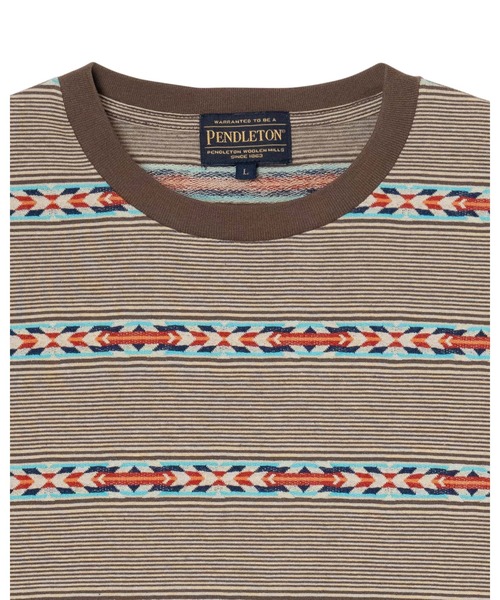 PENDLETON(ペンドルトン)の「ジャガード LS ティ(Tシャツ/カットソー・メンズ・チャコール/グレー系その他2・X-LARGE/LARGE/MEDIUM/SMALL)」の10枚目の写真