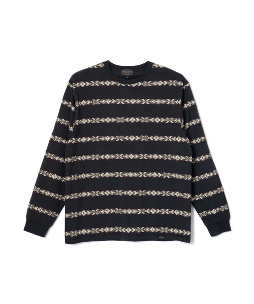 PENDLETON(ペンドルトン)の「ジャガード LS ティ(Tシャツ/カットソー・メンズ・チャコール/グレー系その他2・X-LARGE/LARGE/MEDIUM/SMALL)」の3枚目の写真